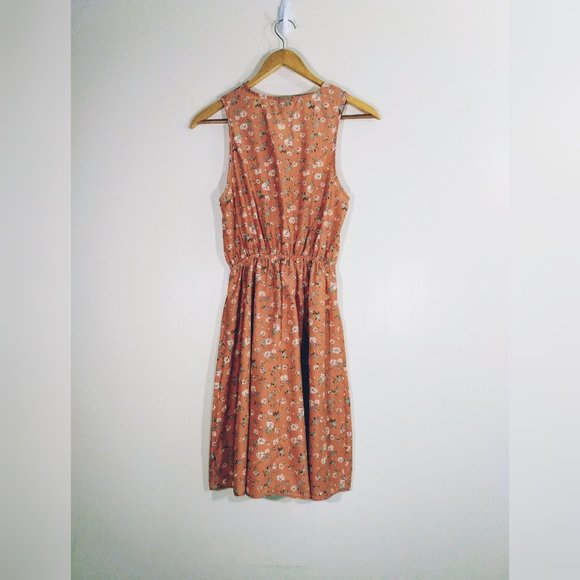 Rue 21 Floral A-Line Sleeveless Mini Dress | Small - Picture 2 of 3